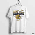 Top Sting Em Georgia Tech Yellow Jackets Football Helmet T Shirt Sweater