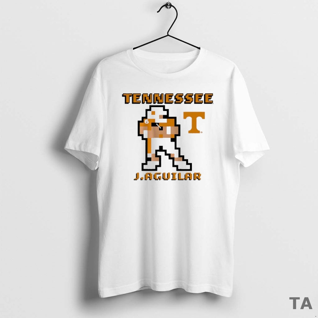Top Tennessee Volunteers Football Joey Aguilar Pixel T Shirt Sweater