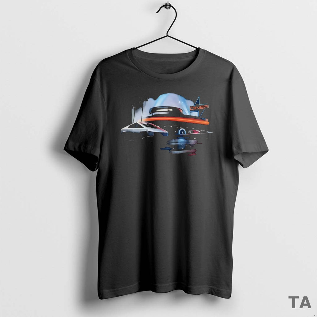Top Tesla Hollywood Diner T Shirt Sweater
