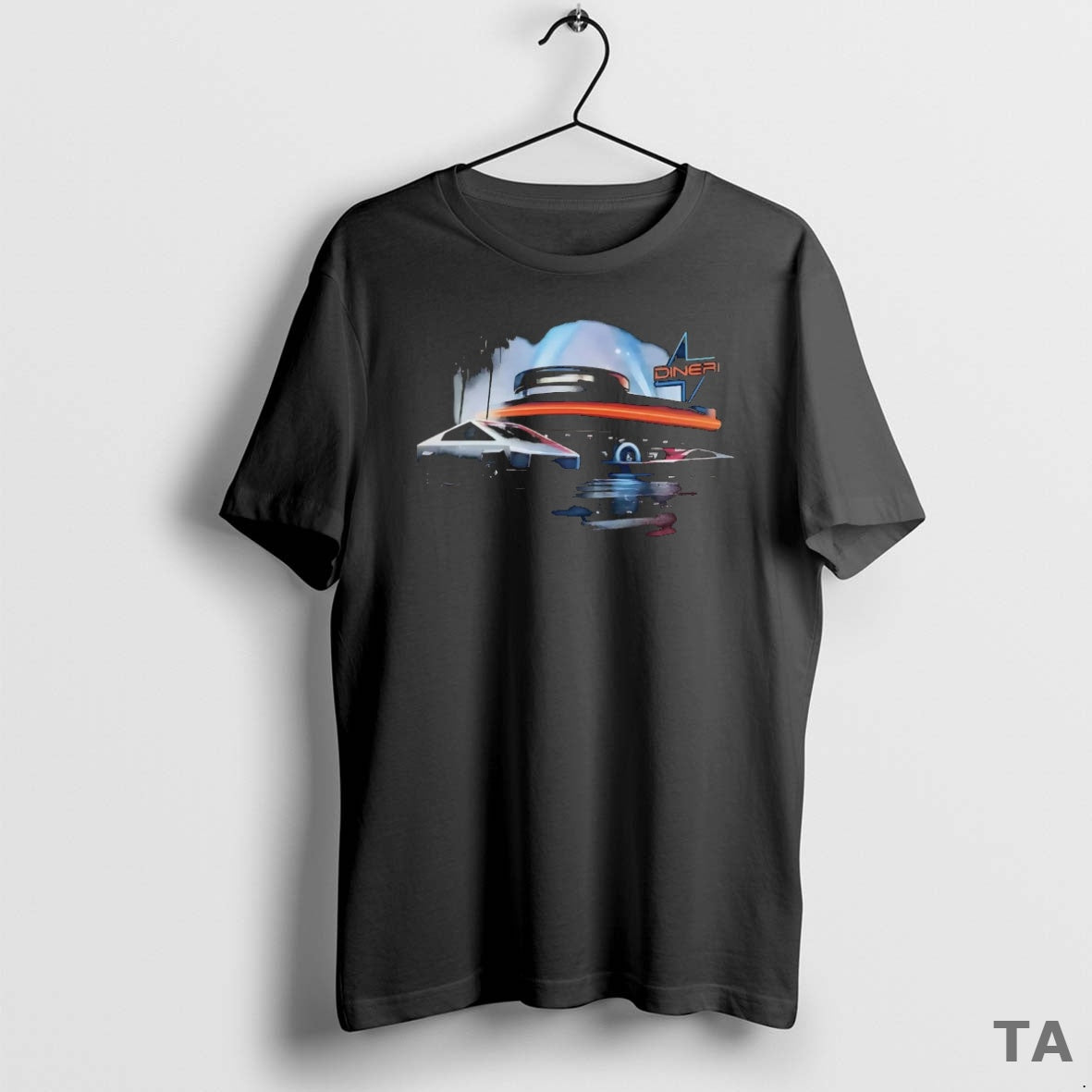 Top Tesla Hollywood Diner T Shirt Sweater