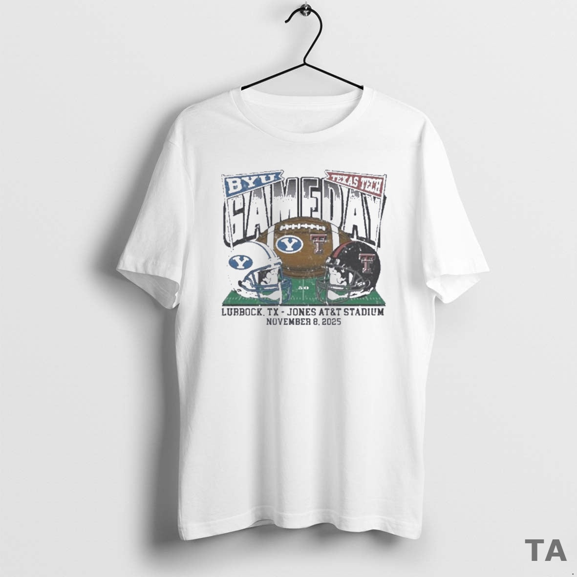 Top Texas Tech Vs Byu 2025 Gameday Matchup Helmet T Shirt Sweater