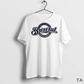 Top That Was Brewtal Milwaukee Brewers Logo T Shirt Sweater