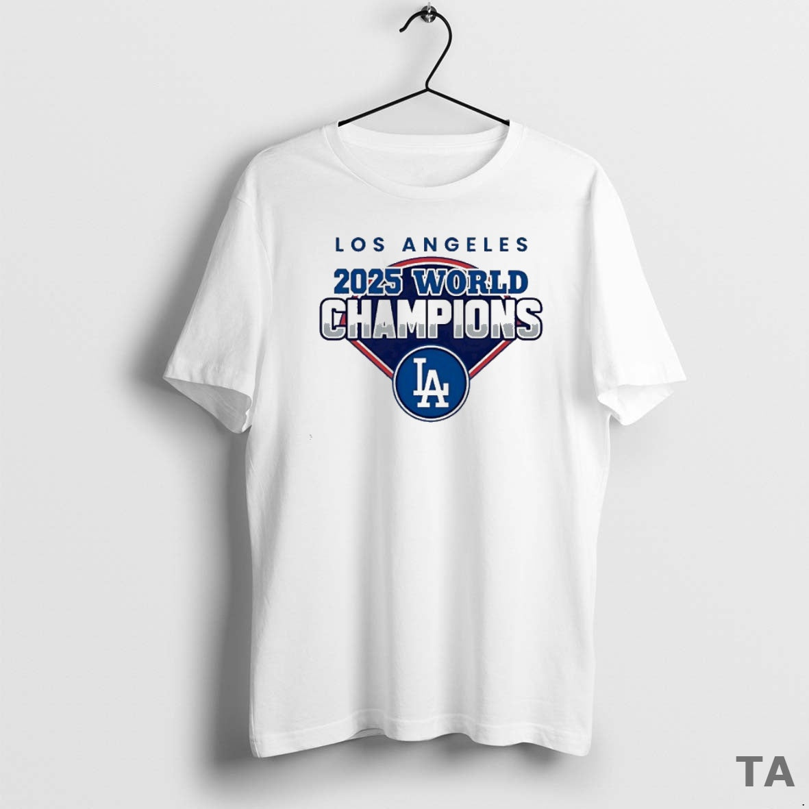 Top The Dodgers 2025 World Series Champions Mlb Logo T Shirt Sweater