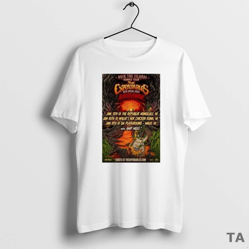 Top The Expendables January 9 11 2026 Hawaii T Shirt Sweater