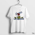 Top The Grinch X Mlb Los Angeles Dodgers Christmas T Shirt Sweater