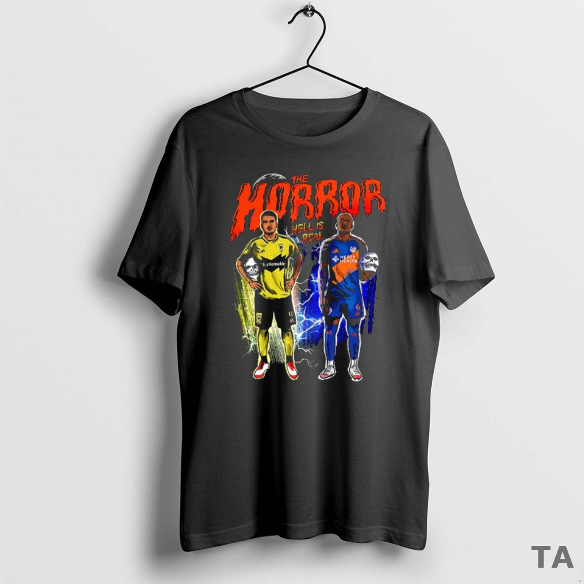 Top The Horror Hell Is Real Halloween T Shirt Sweater