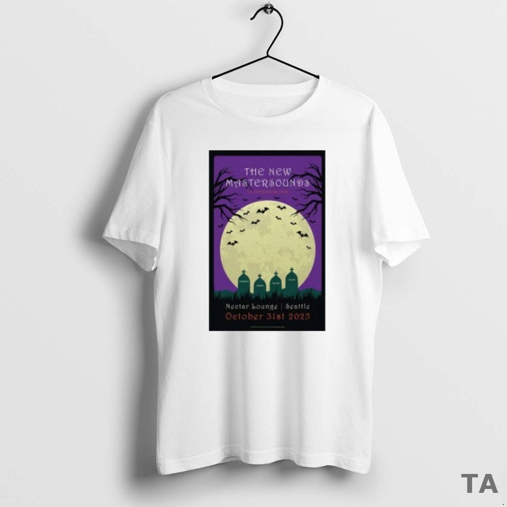 Top The New Mastersounds Tour Seattle Wa 2025 T Shirt Sweater