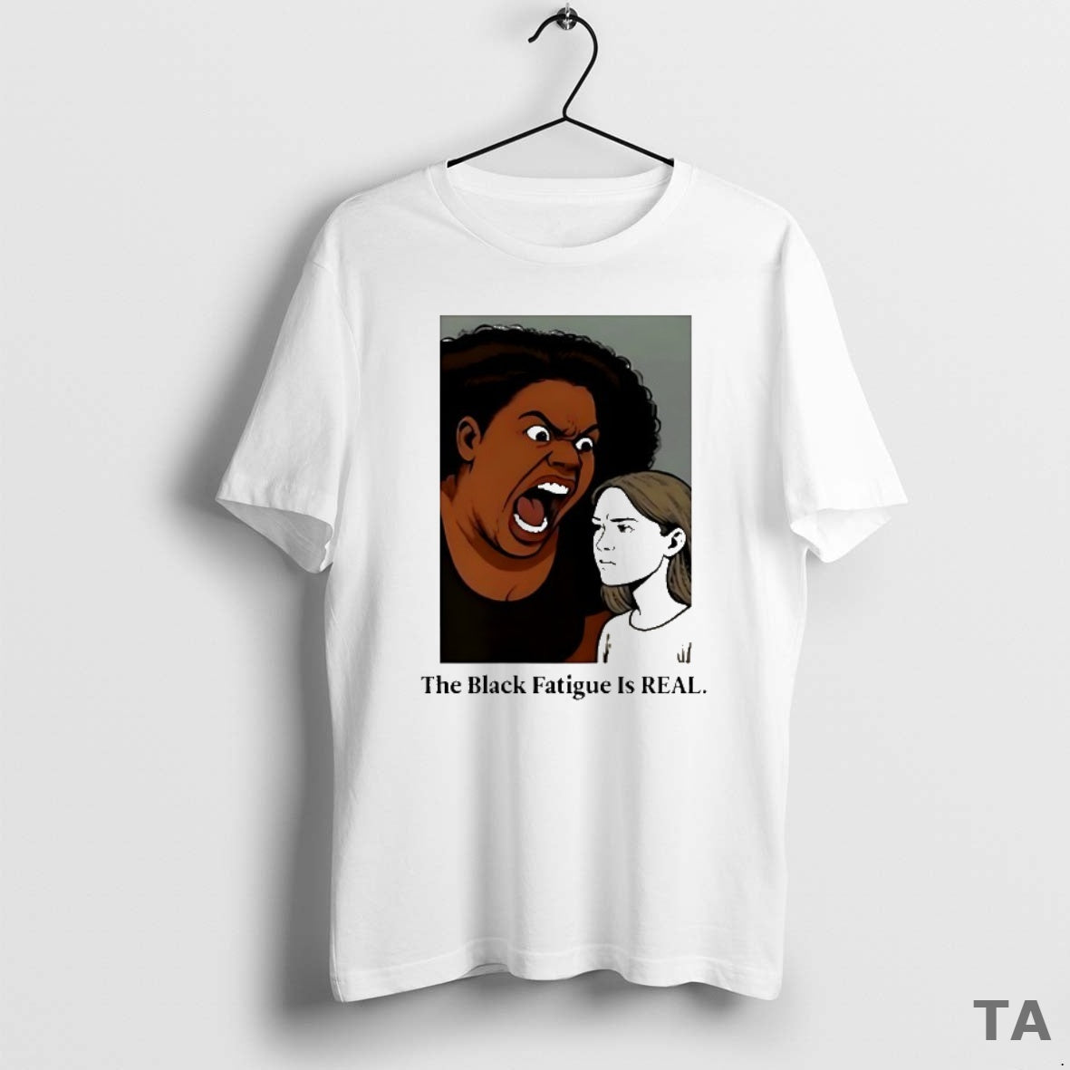 Top The Black Fatigue Is Real T Shirt Sweater