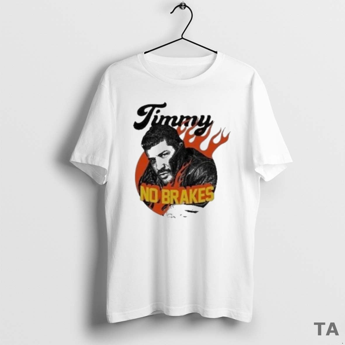 Top Timmy No Brakes Flames 2025 T Shirt Sweater