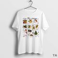 Top Tis The Season Christmas Icons Holiday Treats T Shirt Sweater
