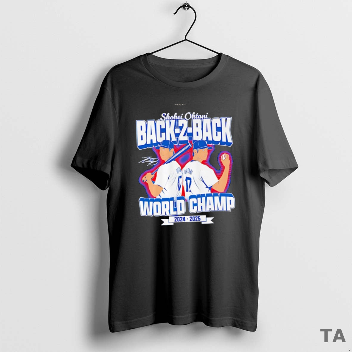 Top Top Back To Back World Champs Shohei Ohtani 2024 2025 T Shirt Sweater