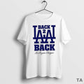 Top Top La Back 2 Back Los Angeles Dodgers T Shirt Sweater