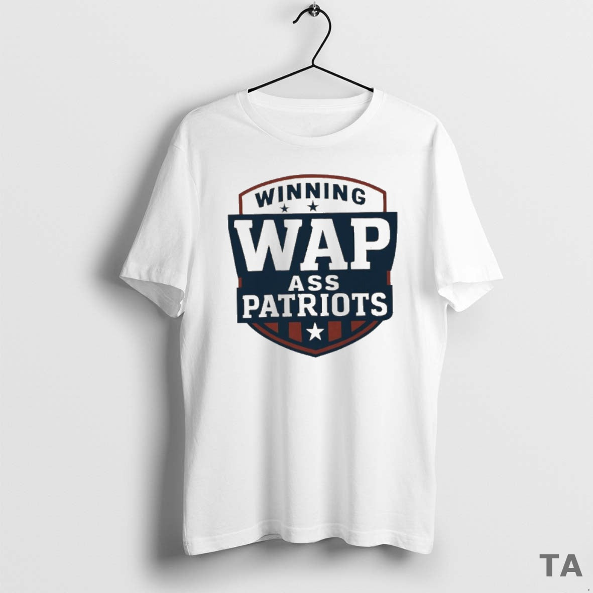 Top Top Winning Wap Ass Patriots Logo T Shirt Sweater