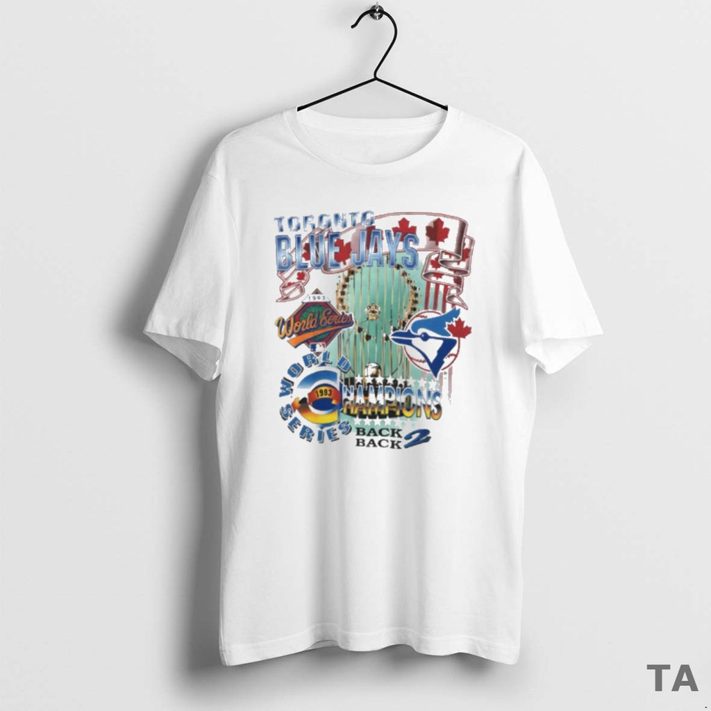 Top Toronto Blue Jays 1993 World Series Champions Back 2 Back T Shirt Sweater