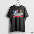 Top Toronto Blue Jays 2025 World Series Champions Players Names Skyline T Shirt Sweater