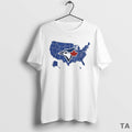 Top Toronto Blue Jays A Map Of Who America Is Rooting For In The World