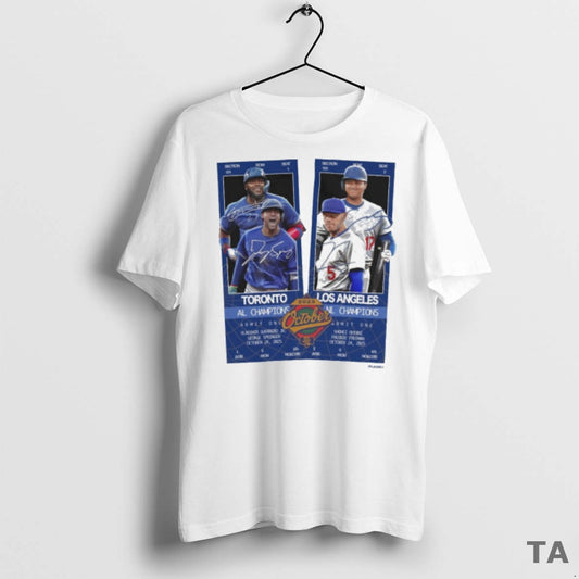 Top Toronto Blue Jays Al Champions Vs Los Angeles Dodgers Nl Champions 2025 October