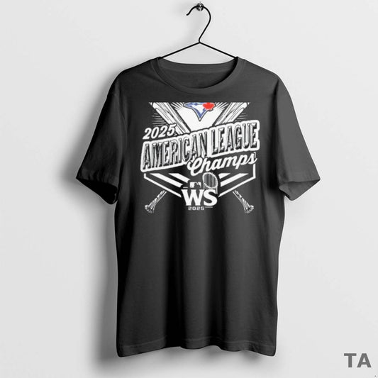 Top Toronto Blue Jays Mlb 2025 American League Champs Ws World Series T Shirt Sweater