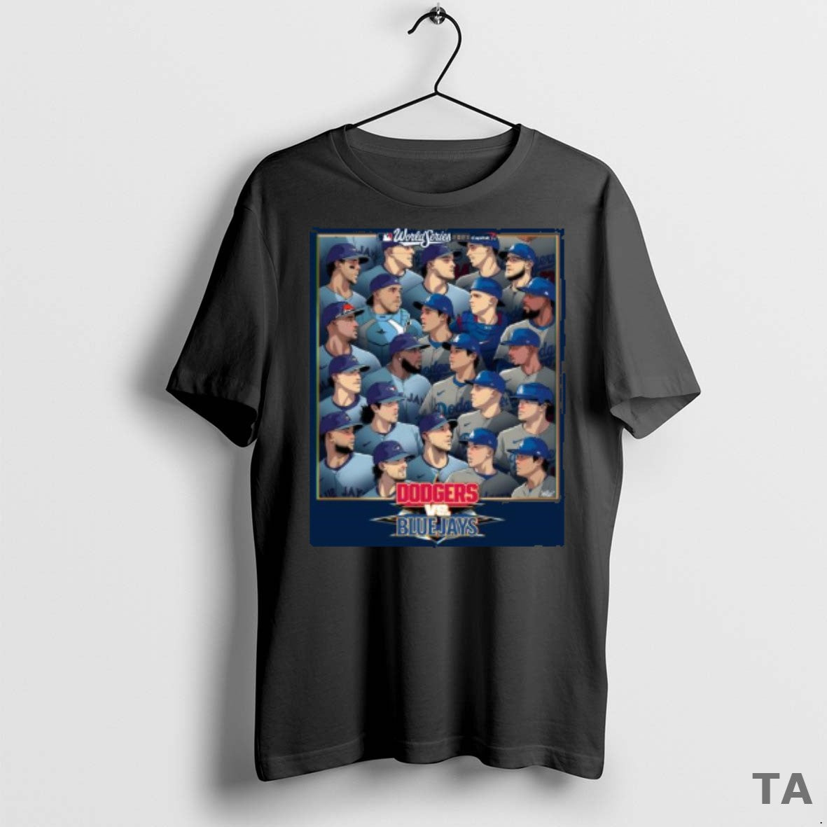 Top Toronto Blue Jays Vs La Dodgers 2025 World Series 2 Teams T Shirt Sweater