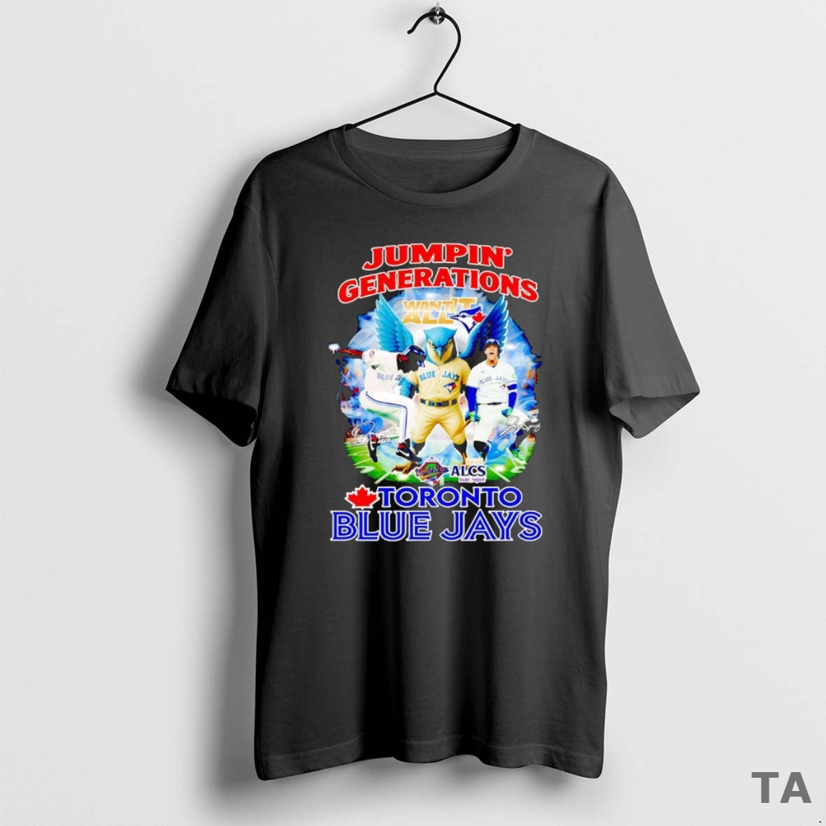 Top Toronto Blue Jays Jumpin Generations T Shirt Sweater