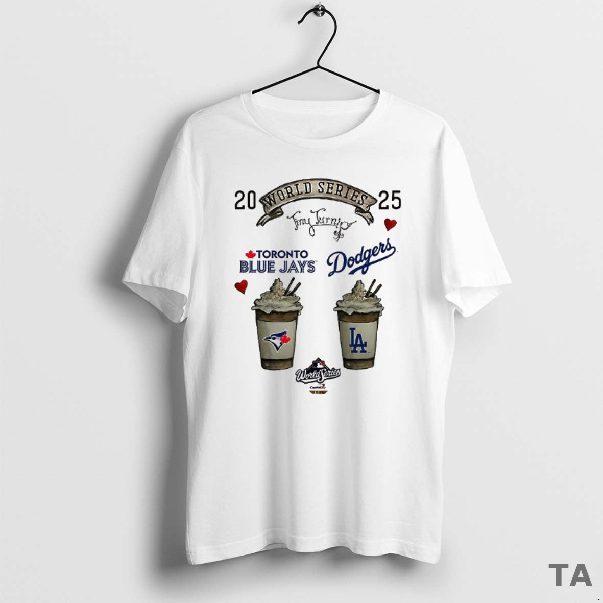 Top Toronto Blue Jays Vs Los Angeles Dodgers World Series 2025 Fresh Cream Coffee