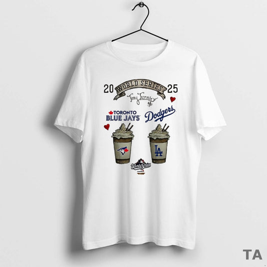 Top Toronto Blue Jays Vs Los Angeles Dodgers World Series 2025 Fresh Cream Coffee