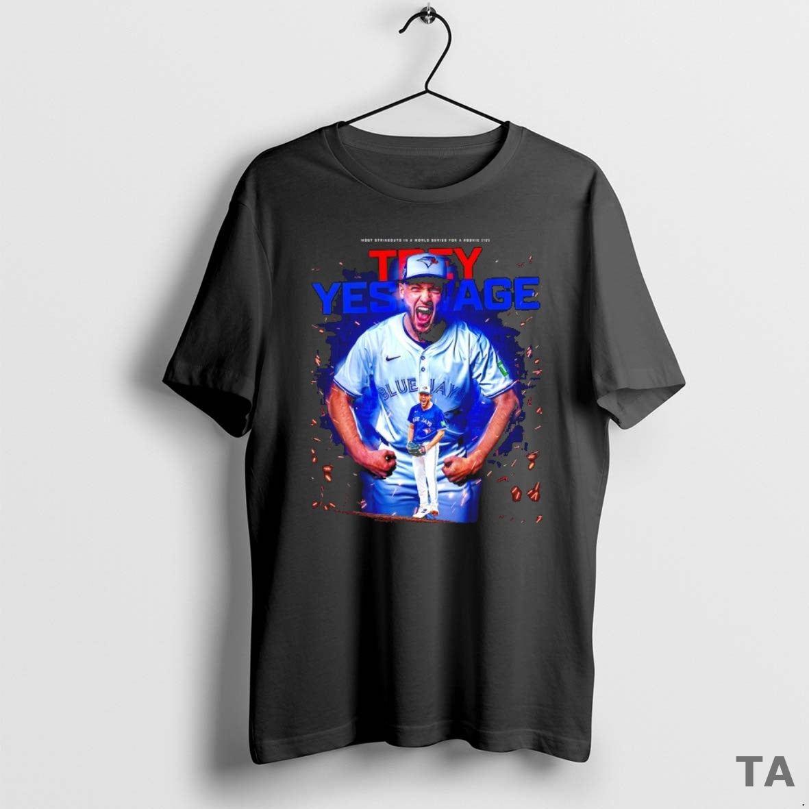 Top Trey Yesavage Toronto Blue Jays 2025 World Series Rookie Record 12 Strikeouts