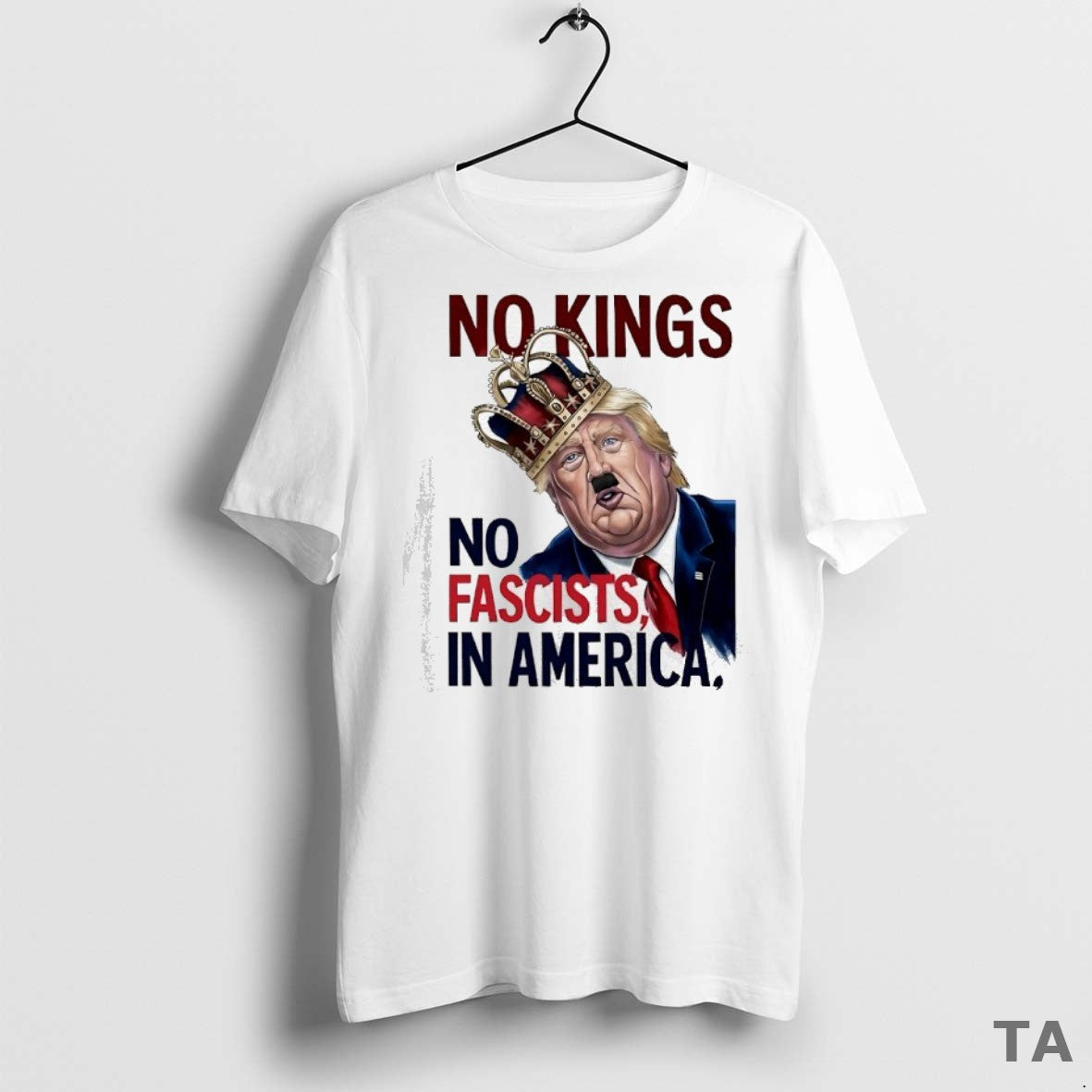 Top Trump No Kings No Fascists In America T Shirt Sweater
