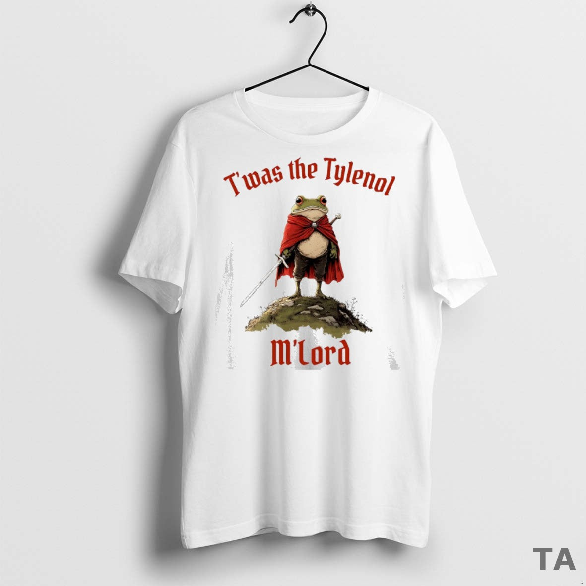 Top Twas The Tylenol Mlord Frog T Shirt Sweater