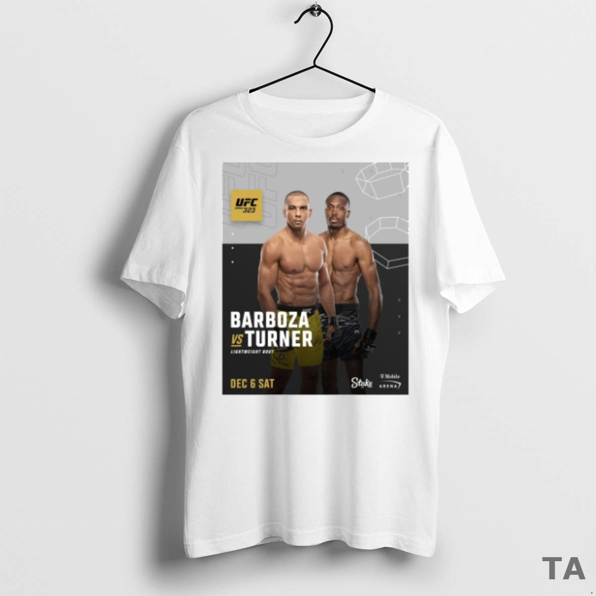 Top Ufc 323 Barboza Vs Turner Lightweight Bout Saturday December 6 2025 T Shirt Sweater
