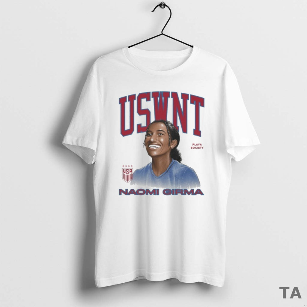 Top Uswnt Naomi Girma Player T Shirt Sweater