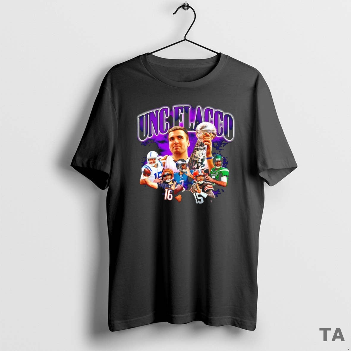 Top Unc Flacco Football Graphic T Shirt Sweater