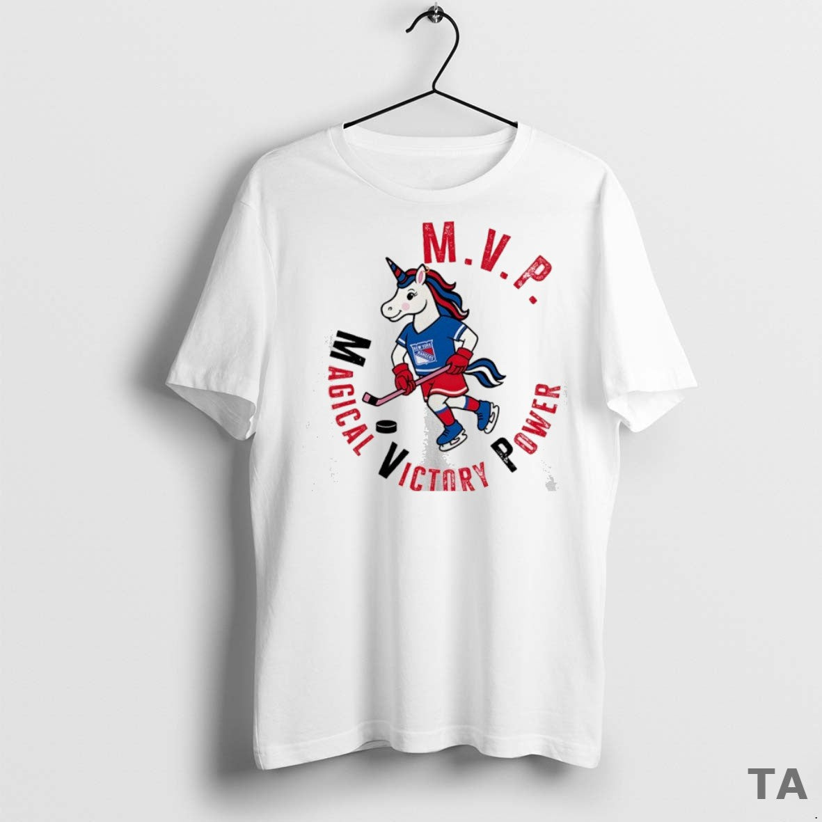Top Unicorn New York Rangers M V P T Shirt Sweater