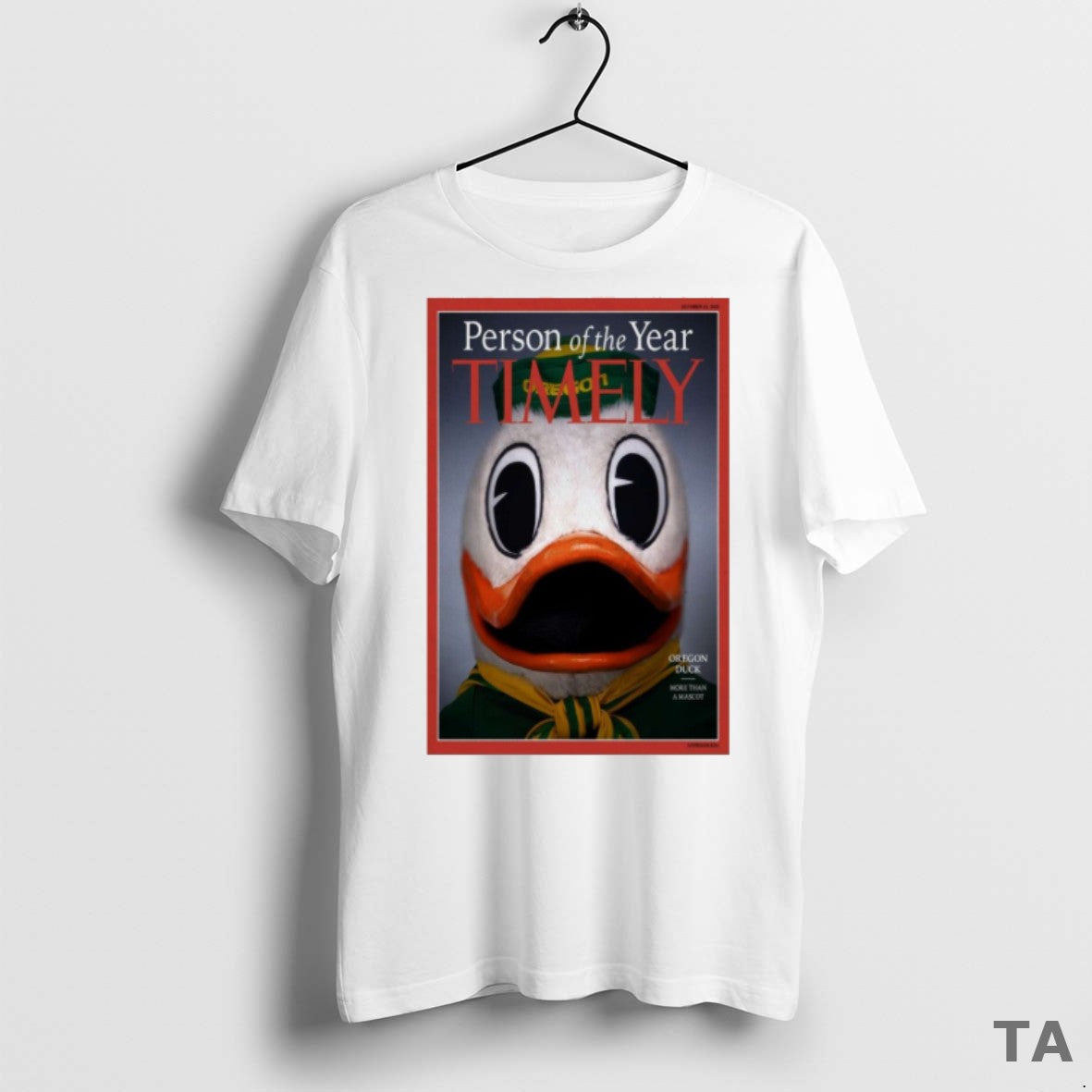 Top University Of Oregon Duck Person Of The Year Timely 2025 T Shirt Sweater