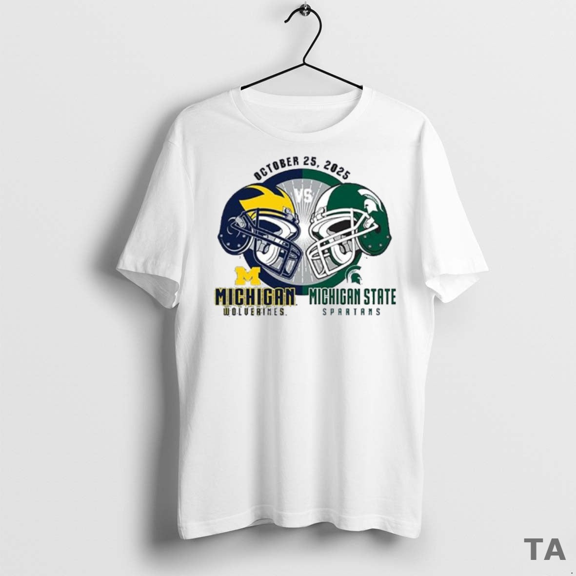 Top University Of Michigan Vs Michigan State Rivalry October 25 2025 T Shirt Sweater