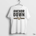 Top Vanderbilt Commodores Anchor Down Ncaa Football 2025 T Shirt Sweater