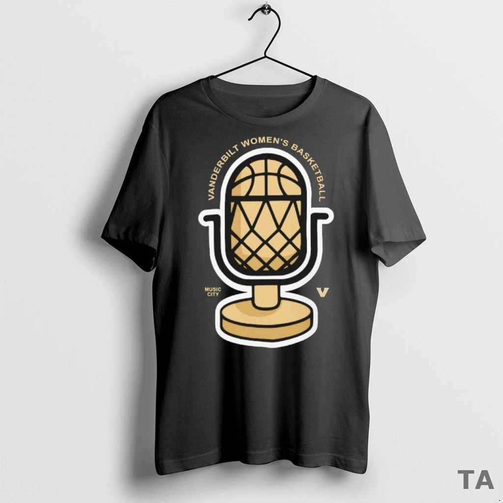Top Vanderbilt Commodores Womens Basketball 2025 Music City Micro T Shirt Sweater
