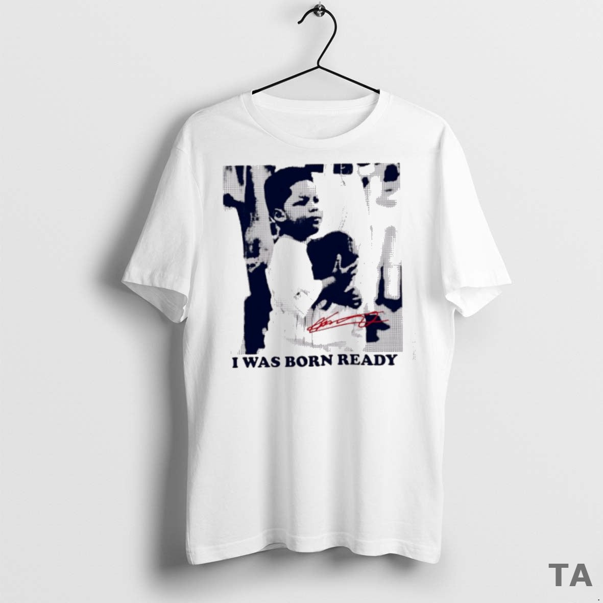 Top Vladimir Guerrero Jr I Was Born Ready Vintage T Shirt Sweater