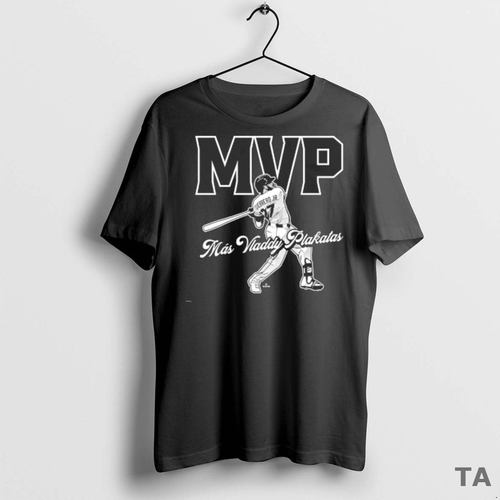 Top Vladimir Guerrero Jr Toronto Blue Jays Mas Vladdy Plakitas Mvp T Shirt Sweater