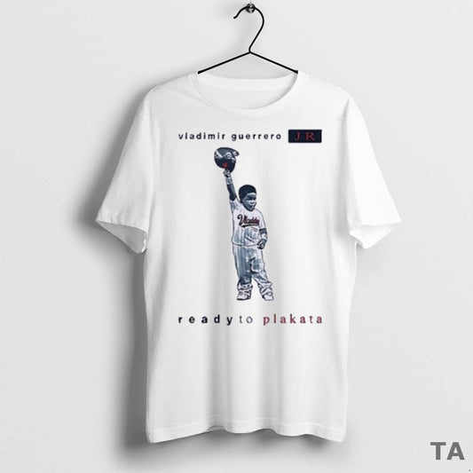 Top Vladimir Guerrero Jr Toronto Blue Jays Baseball Ready To Plakata T Shirt Sweater