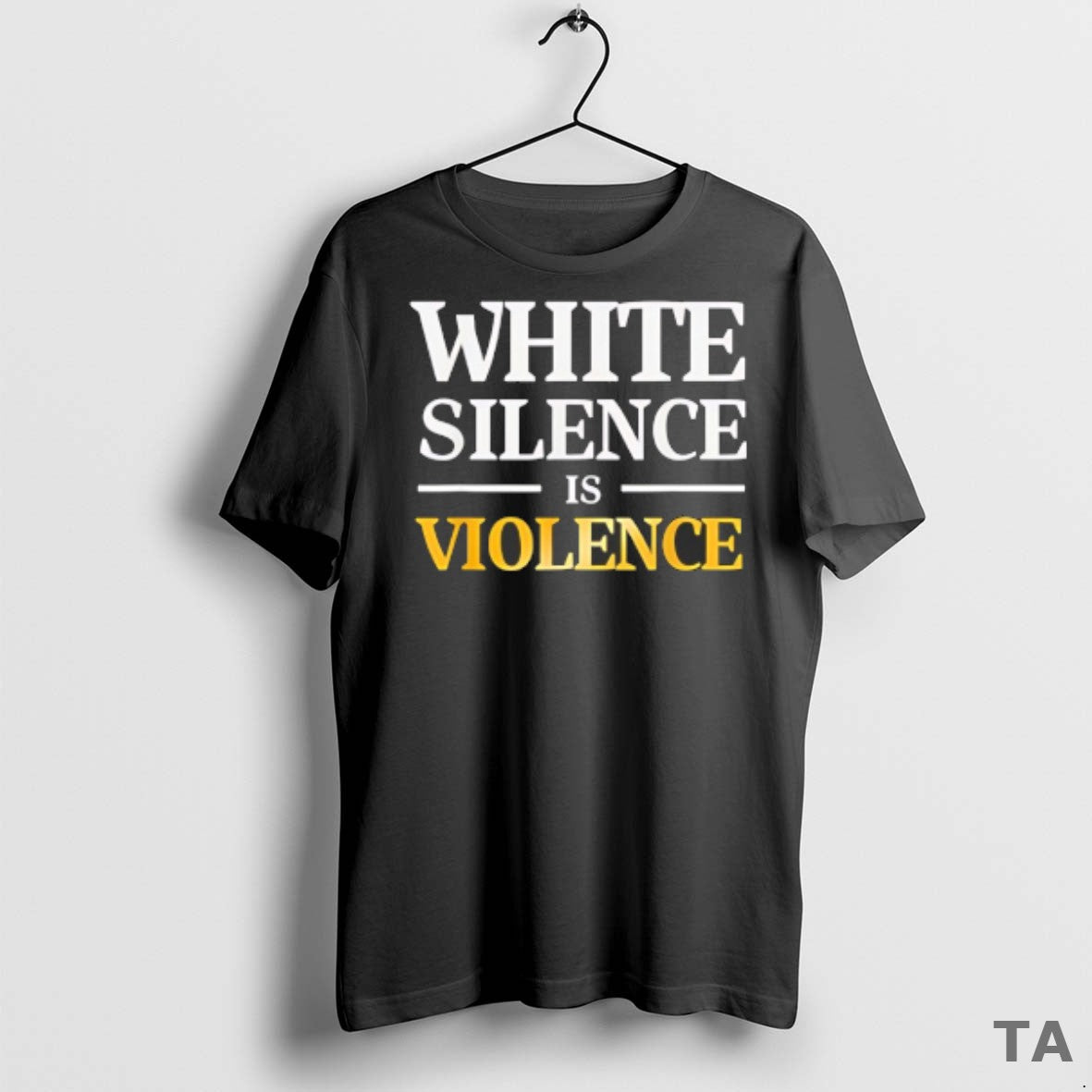 Top White Silence Is Violence T Shirt Sweater