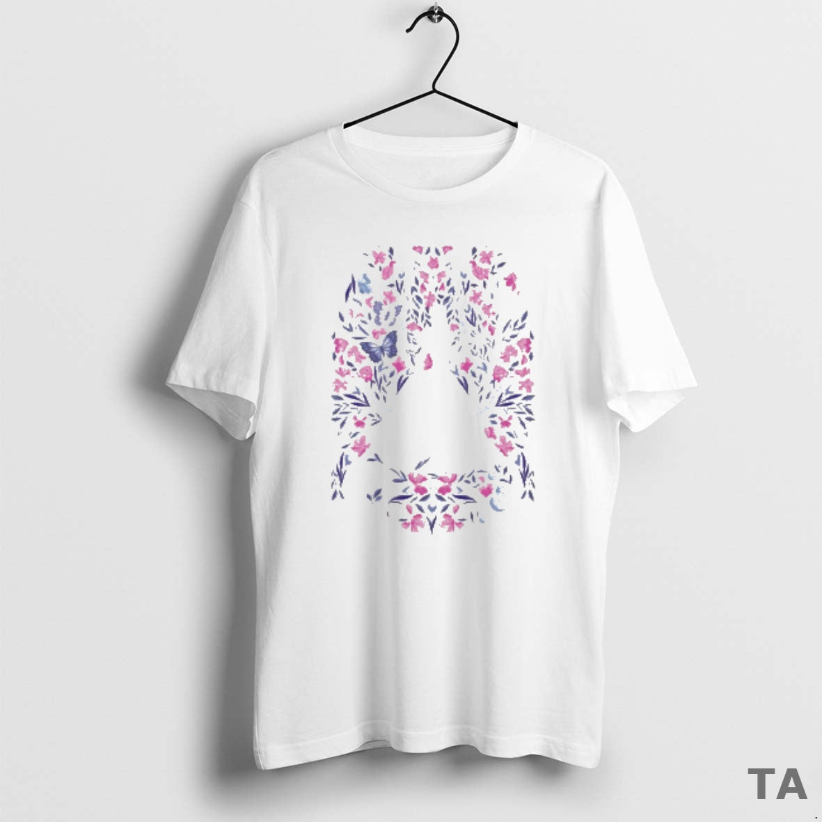 Top Wicked For Good Floral T Shirt Sweater