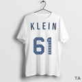 Top Will Klein 61 La Dodgers World Series T Shirt Sweater