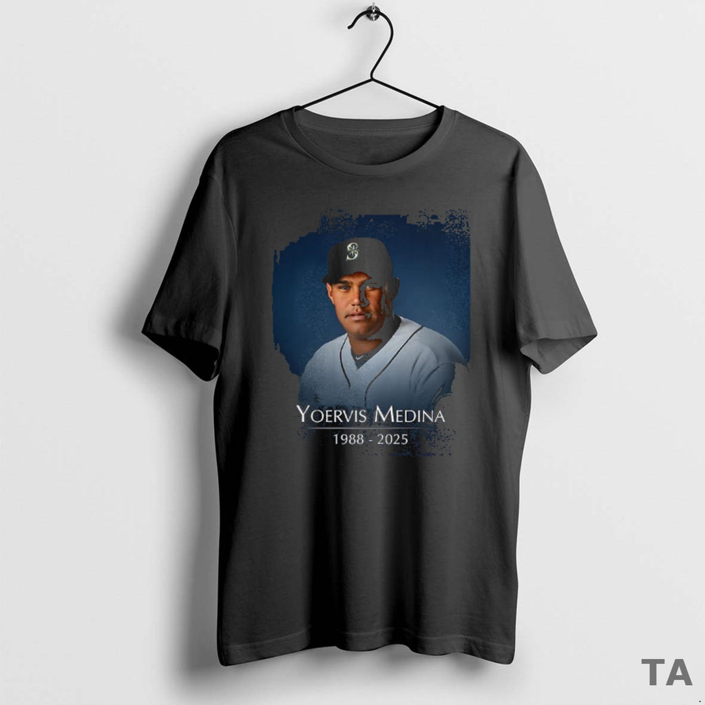 Top Yoervis Medina Seattle Mariners 1988 2025 T Shirt Sweater