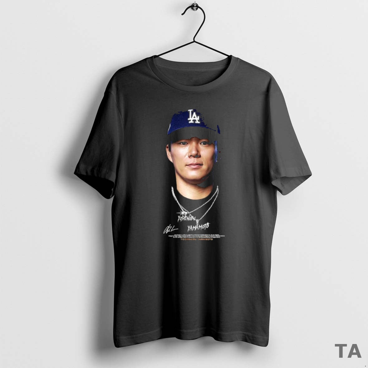 Top Yoshinobu Yamamoto Los Angeles Dodgers World Series Champions 2025 Big Face Gang