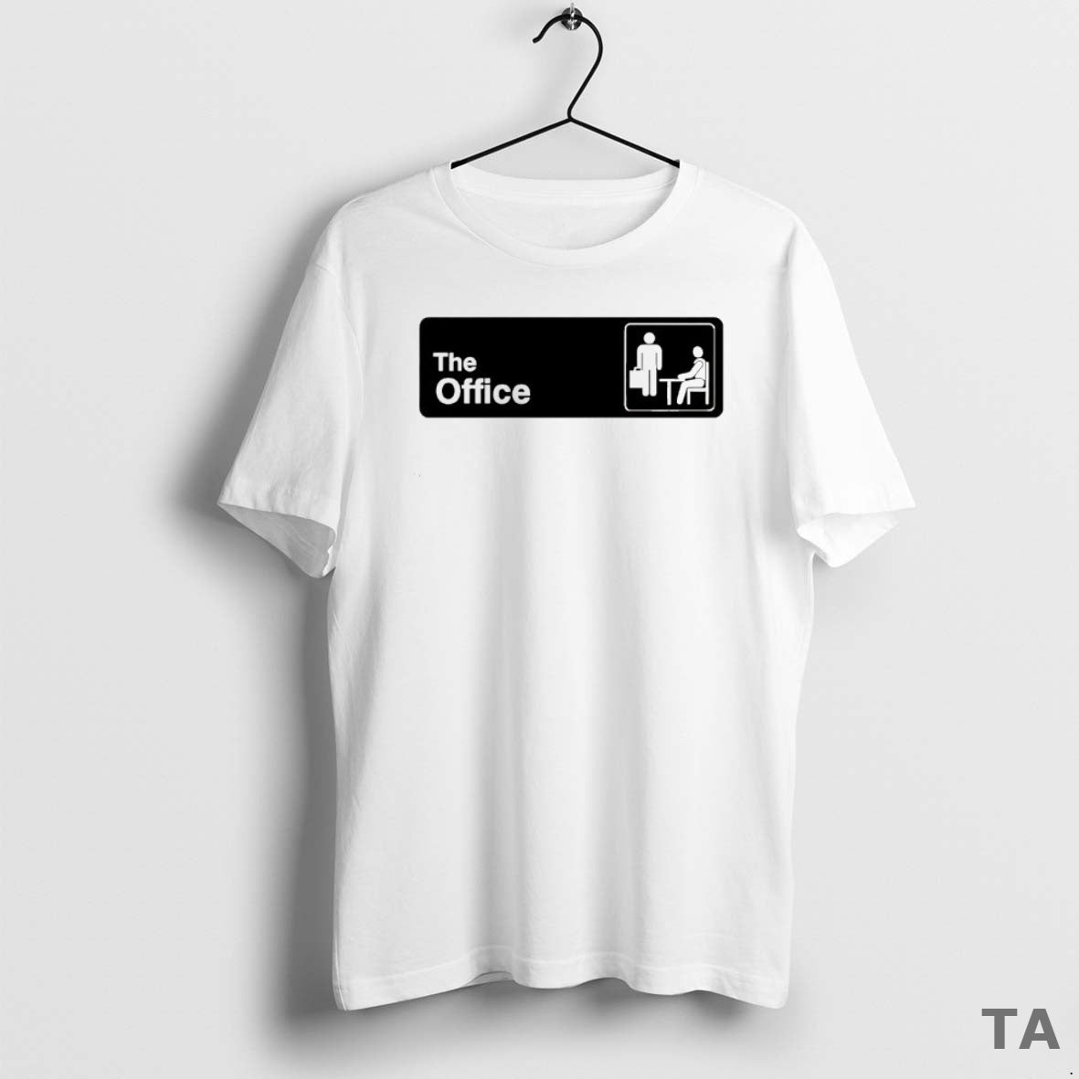 Top Zastela The Office Logo T Shirt Sweater
