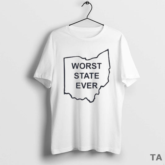 Top Austin Bechtold Worst State Ever T Shirt Sweater