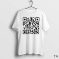 Top Javier Milei Qr Code T Shirt Sweater