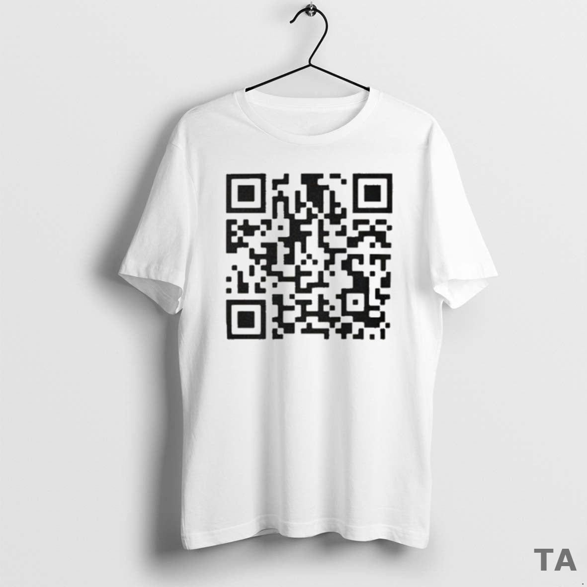 Top Javier Milei Qr Code T Shirt Sweater