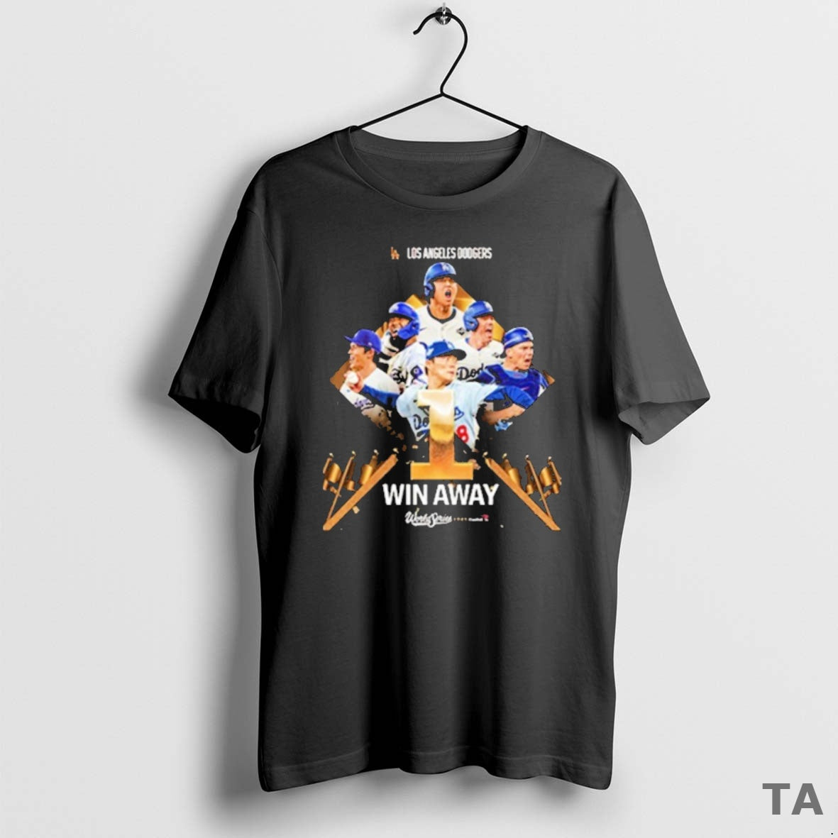 Top Los Angeles Dodgers World Series Win Away T Shirt Sweater